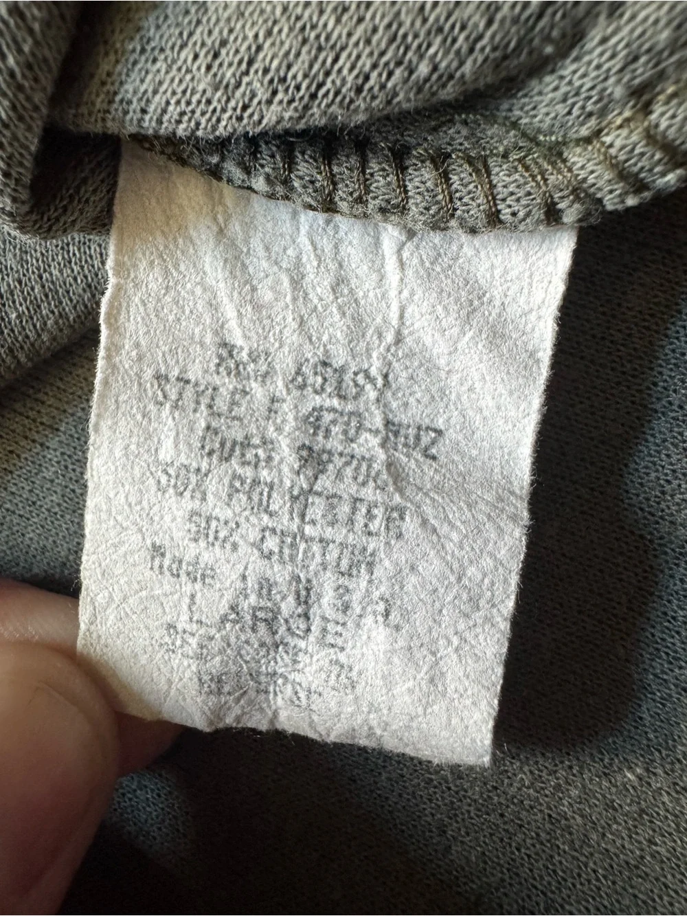 Vintage Hipwear Olive Green Striped V-Neck Sweater Y2K Skater Grunge |Size L - Picture 4 of 8